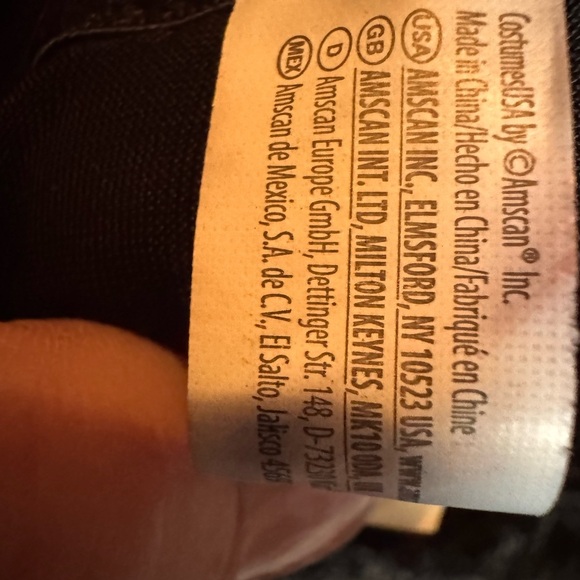 Amscan Elegant Black  1920s flapper Dress - Picture 4 of 5